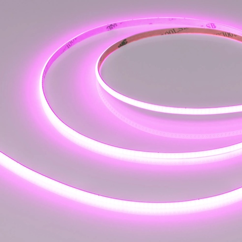 Лента светодиодная COB-X480-4mm 24V Magenta (4 W/m, IP20, 5m) (Arlight, -)