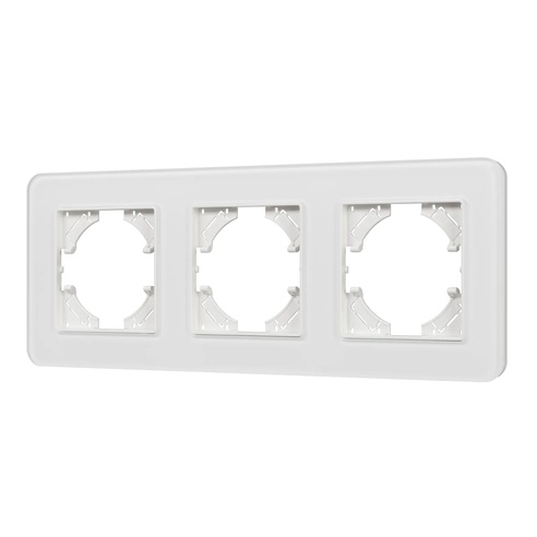 Рамка стеклянная FRM-OMALI-SFGS-3-WH (Arlight, -)