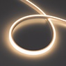 Лента герметичная WAVE-TOP-PU-A144-10x10mm 24V Warm3500 (5 W/m, IP68, 1m, wire x1) (Arlight, Вывод боковой, 3 года)