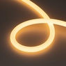 Лента светодиодная герметичная MOONLIGHT-TOP-A336-D18mm 24V Warm2700 360deg (14.4 W/m, IP65, 2835, 5m, wire x1) (Arlight, Вывод прямой, 3 года)