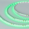 Лента светодиодная RT-A120-5mm 24V Green (9.6 W/m, IP20, 3528, 5m) (Arlight, узкая)