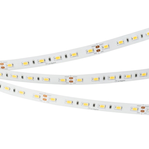 Лента светодиодная ULTRA-5000 24V Warm3000 2xH (5630, 300 LED, LUX) (Arlight, 27 Вт/м, IP20)
