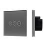 Выключатель сенсорный SWT-OMALI-S03-ZB-GR (250V, 10A, Zigbee) (Arlight, Стекло)