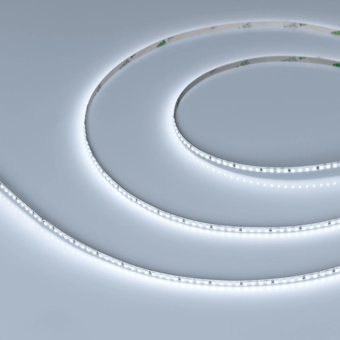 Лента светодиодная MICROLED-M240-4mm 24V White6000 (8 W/m, IP20, 2216, 5m) (Arlight, 130 лм/Вт)