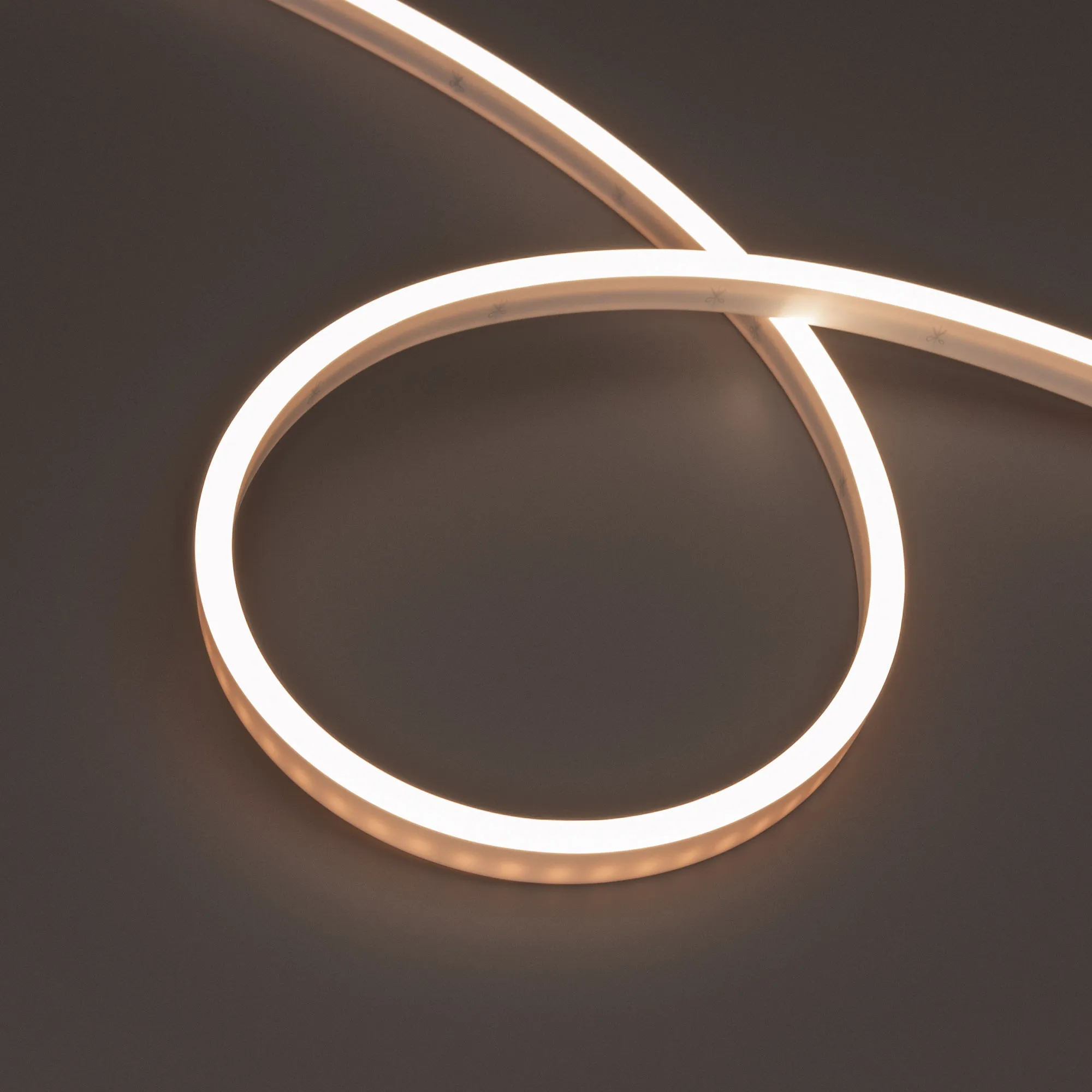 Лента герметичная WAVE-SIDE-PU-A120-06x12mm 24V Day4000 (8 W/m, IP68, 1m, wire x1) (Arlight, Вывод боковой, 3 года) - изображение товара