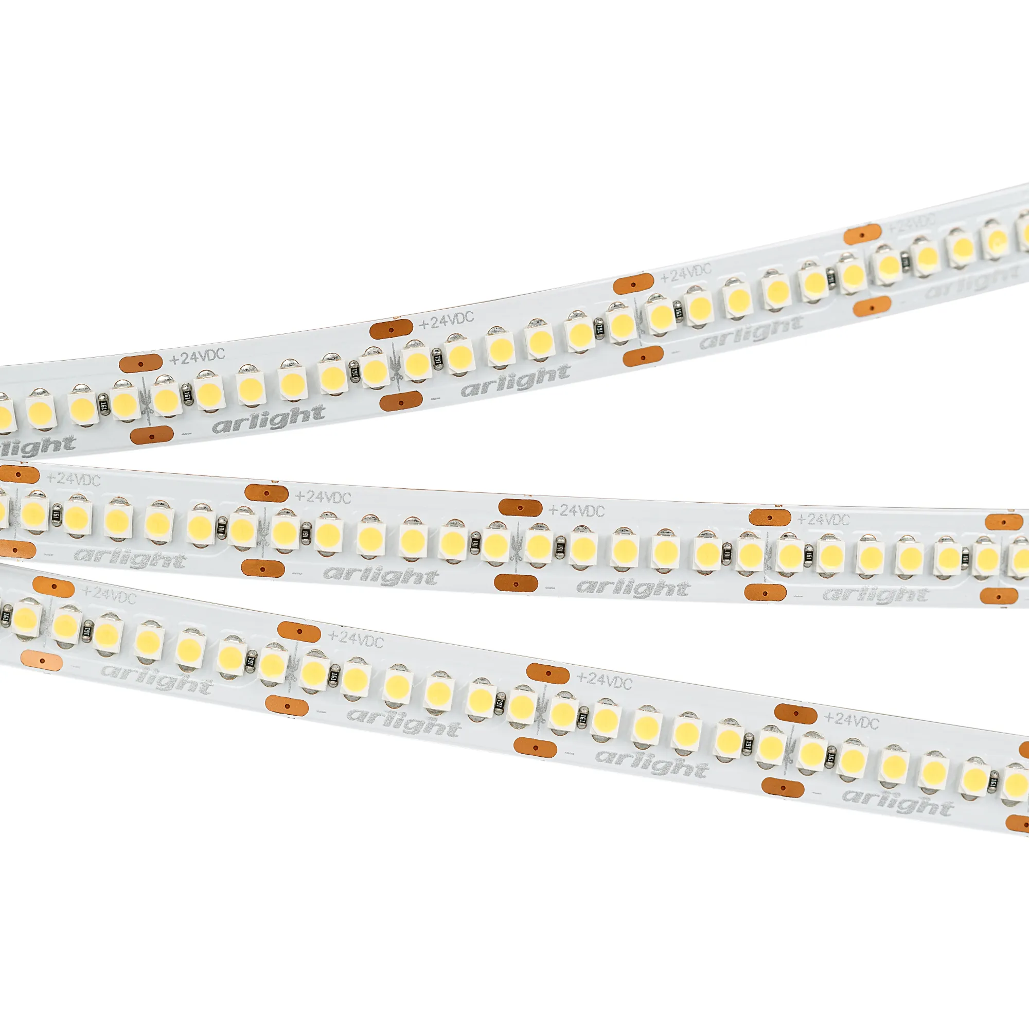 Лента светодиодная RT6-3528-240 24V White6000 4x (1200 LED) (Arlight, 19.2 Вт/м, IP20)