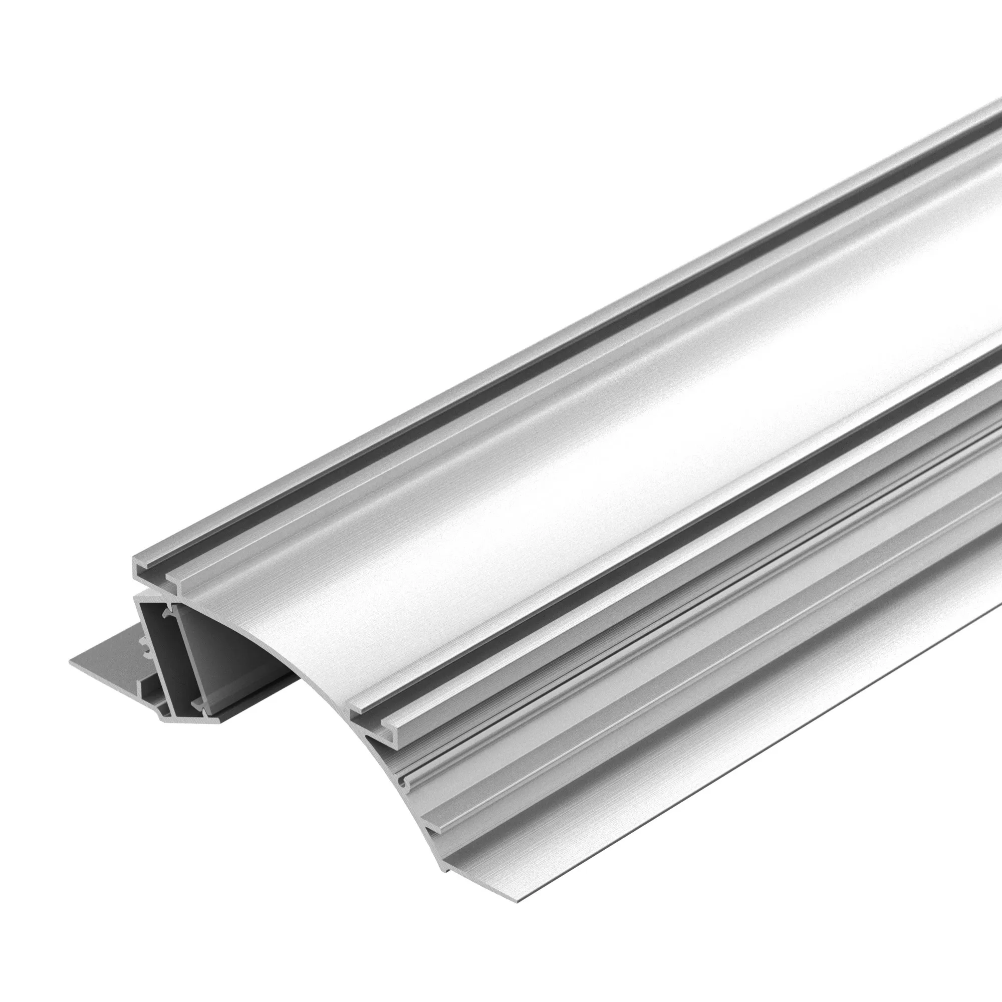 Профиль с экраном ALM-ARC-SINGLE-2000 ANOD+FROST (Arlight, Алюминий) - изображение товара