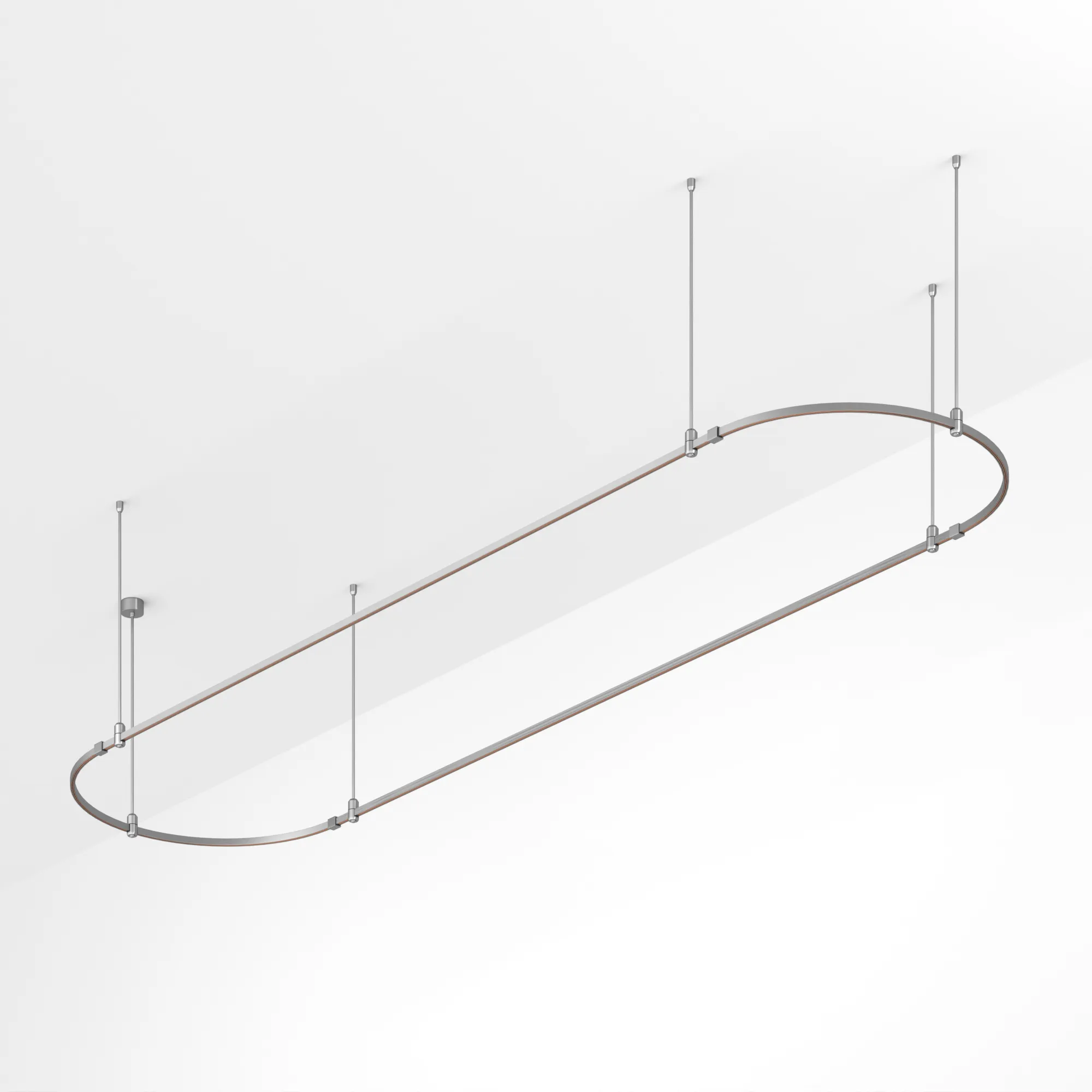 Трек ART-APRIORI-OVAL-ROD-800-4000x1000 (TN) (Arlight, IP20 Металл, 3 года) - изображение товара