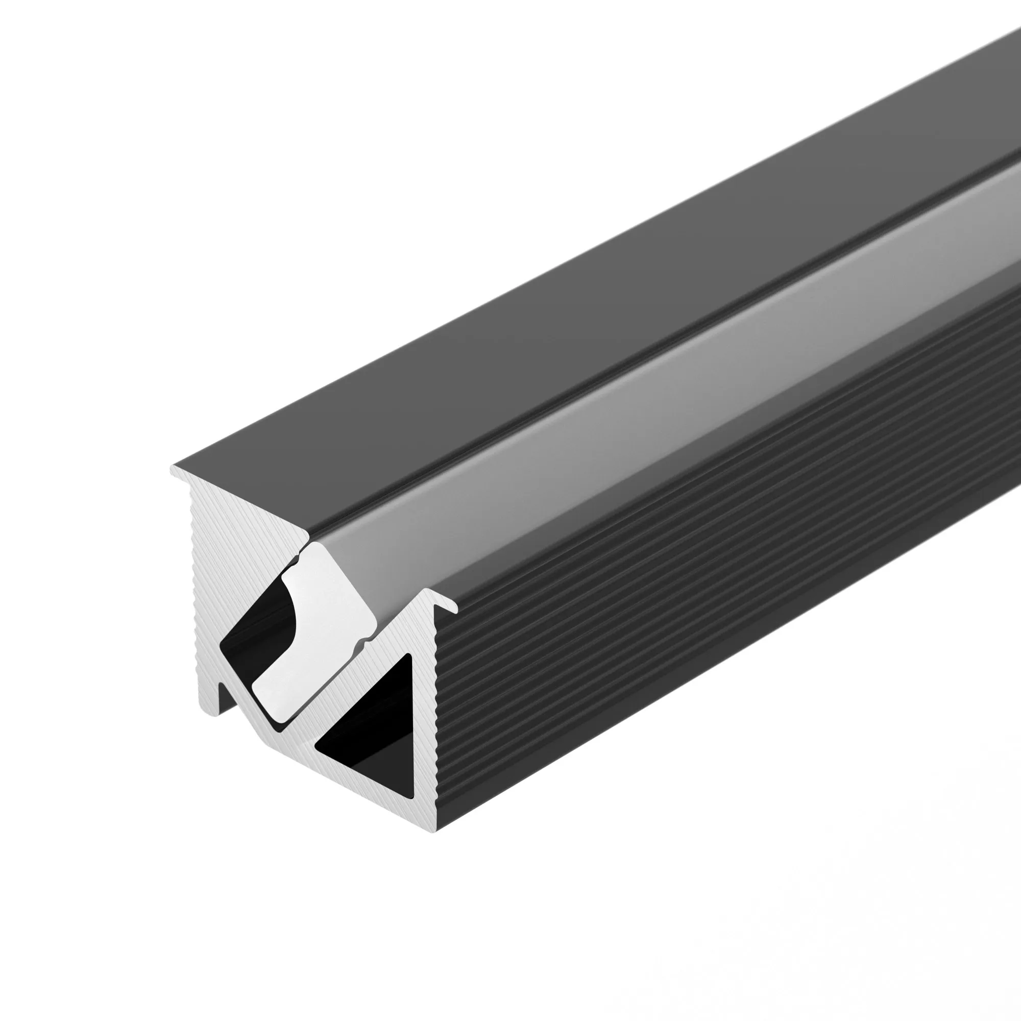 Профиль SL-BEVEL-H10-F14-2000 ANOD BLACK (Arlight, Алюминий) - изображение товара