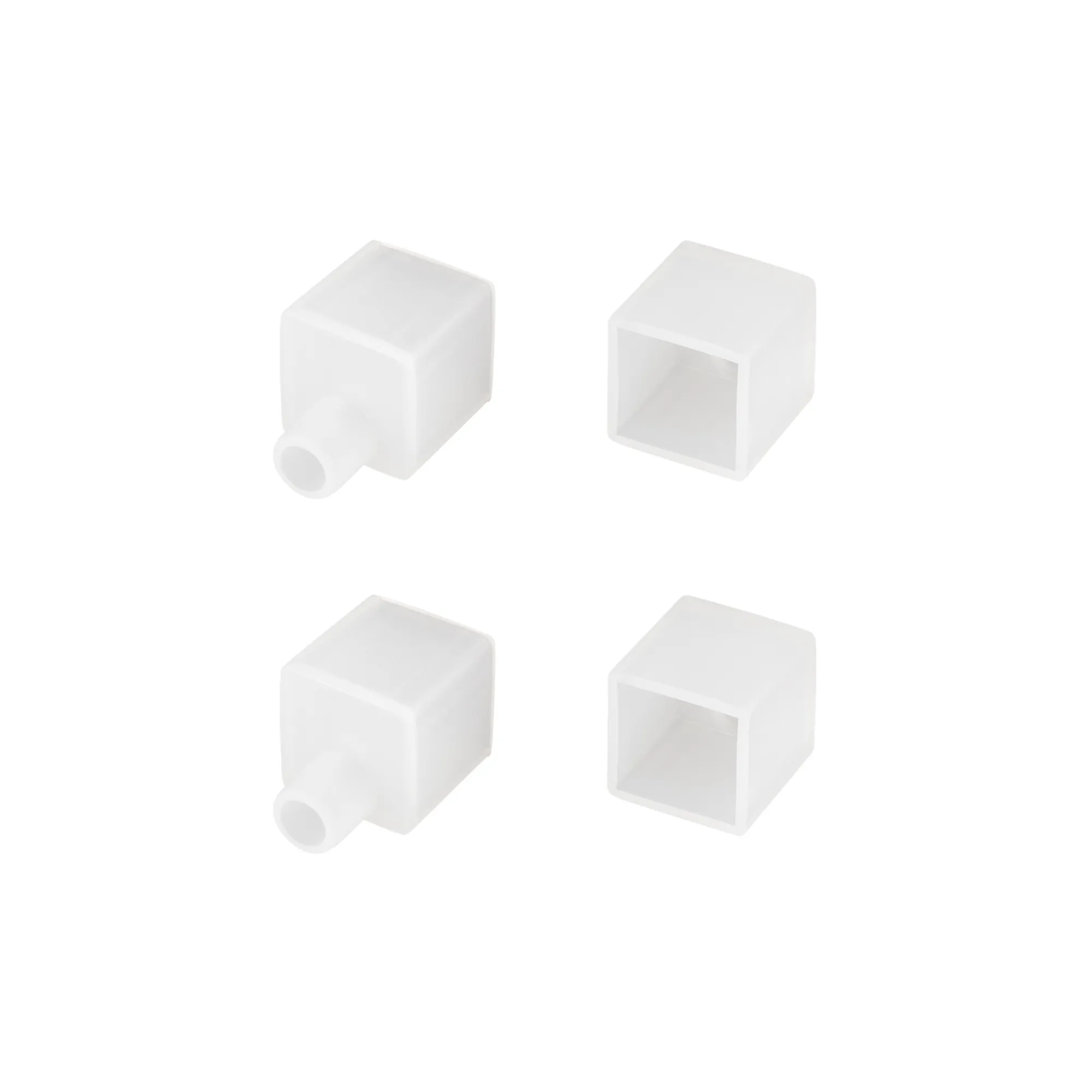 Заглушка WPH-FLEX-1212-TOP WHITE с отверстием (Arlight, Пластик) - изображение товара