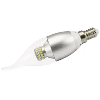 Светодиодная лампа E14 CR-DP-Flame 6W Day White 220V (Arlight, СВЕЧА) - изображение товара