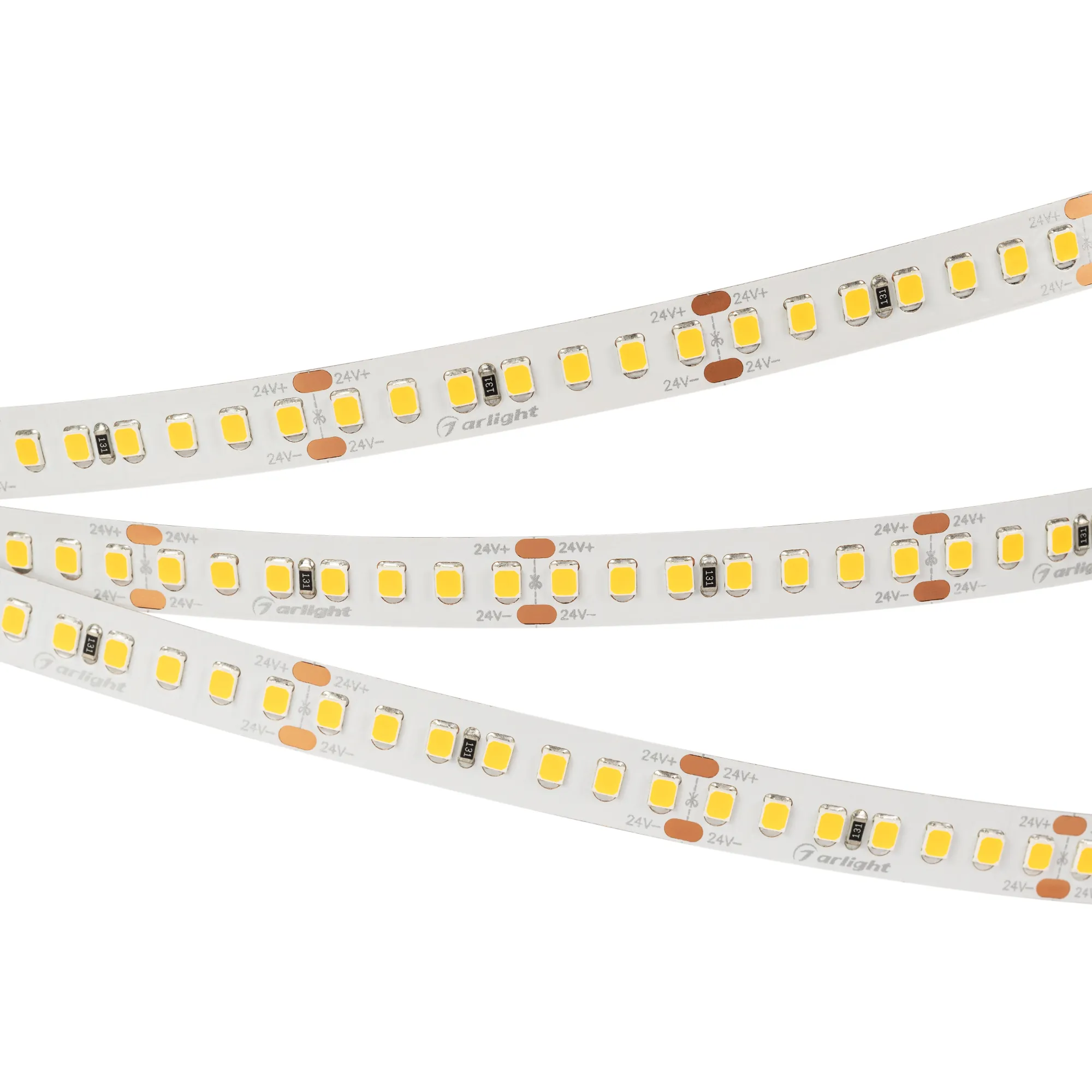 Лента светодиодная RT 2-5000 24V Day4000 3x (2835, 840 LED, LUX) (Arlight, 17 Вт/м, IP20) - изображение товара