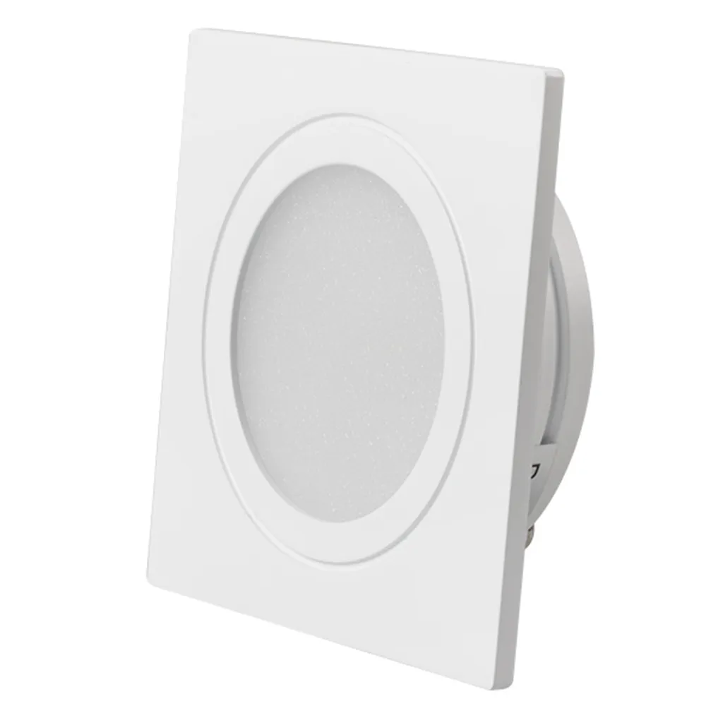 Светодиодный светильник LTM-S60x60WH-Frost 3W Day White 110deg (Arlight, IP40 Металл, 3 года)