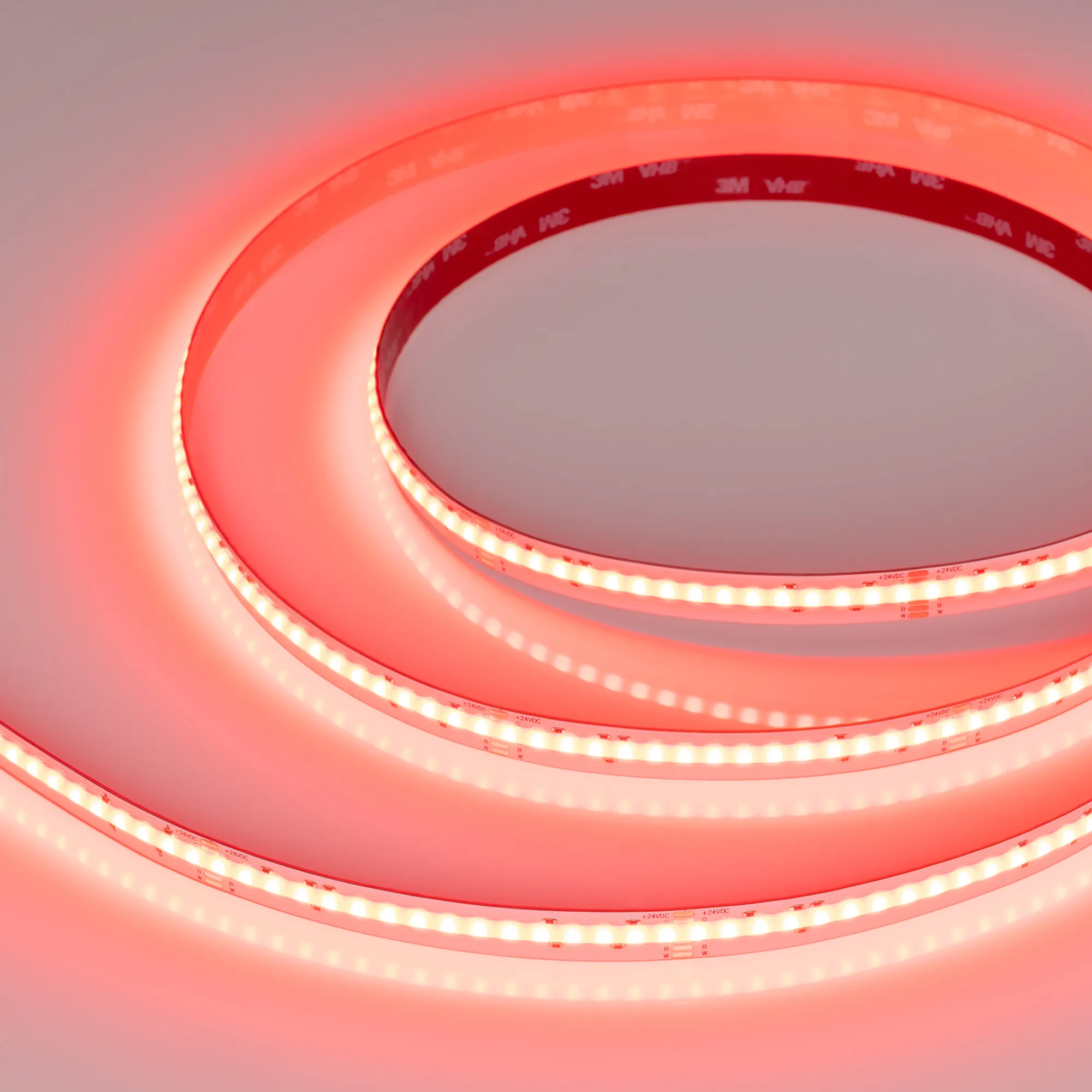 Лента светодиодная COB-X768-12mm 24V RGBW-White (15 W/m, IP20, CSP, 5m) (Arlight, 5 лет)