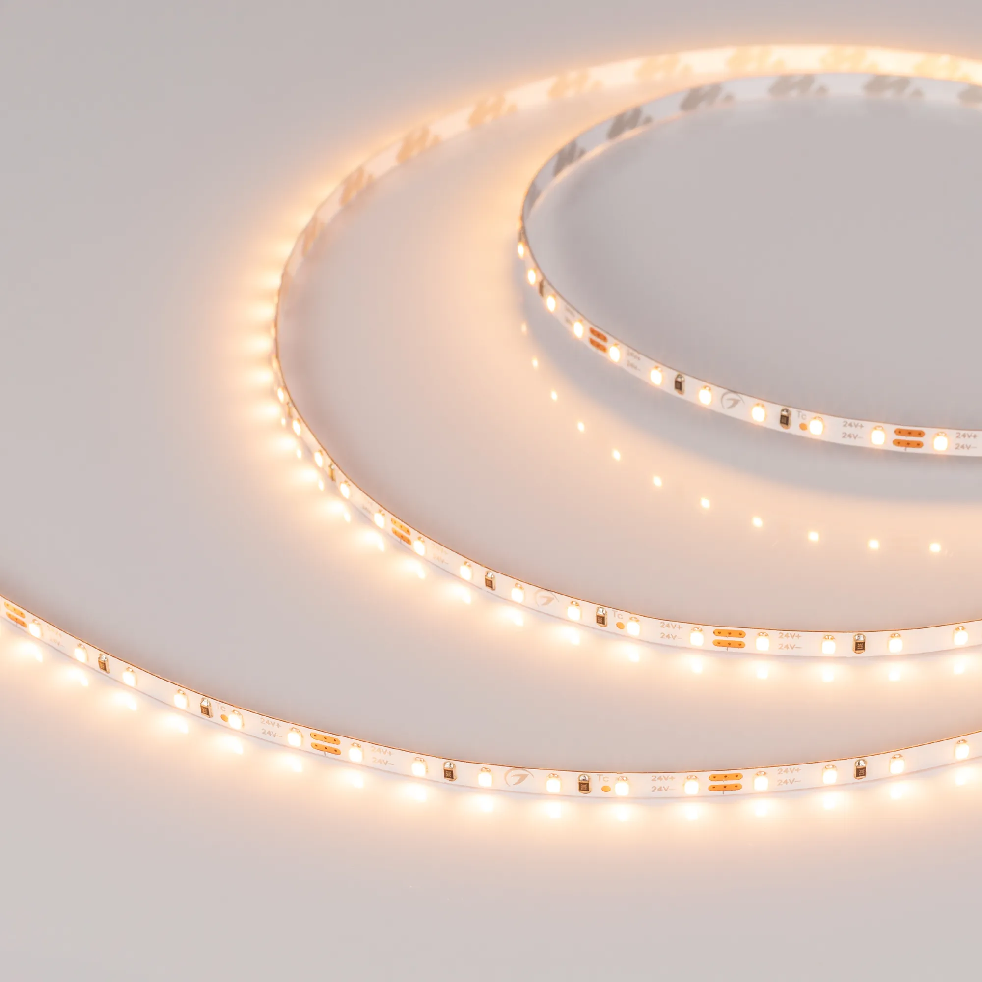 Лента светодиодная MICROLED-M120-4mm 24V Warm2700 (5.4 W/m, IP20, 2216, 5m) (Arlight, узкая)