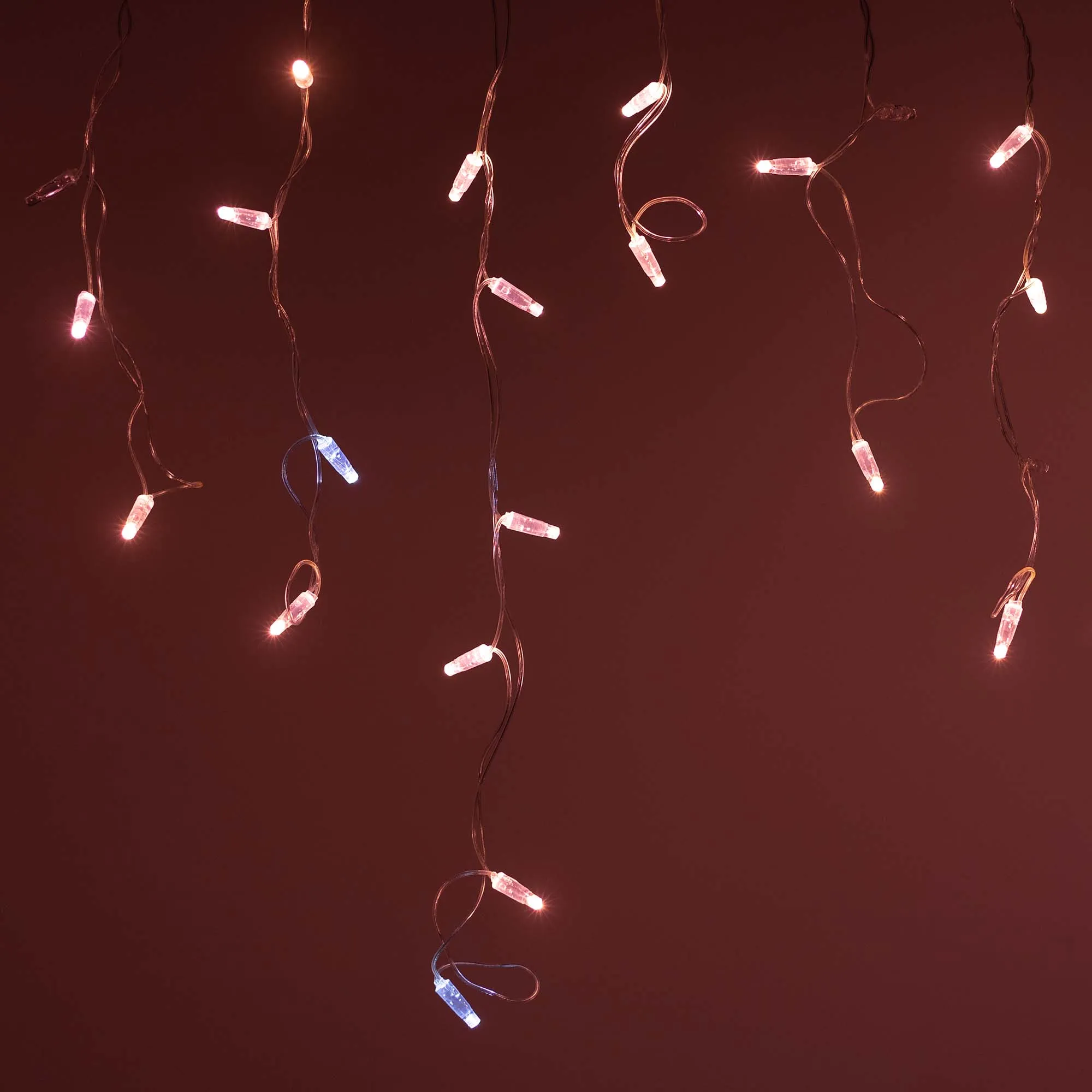 Светодиодная гирлянда ARD-EDGE-CLASSIC-2400x600-CLEAR-88LED-FLASH Rose Gold (230V, 6W) (Ardecoled, IP65) - изображение товара