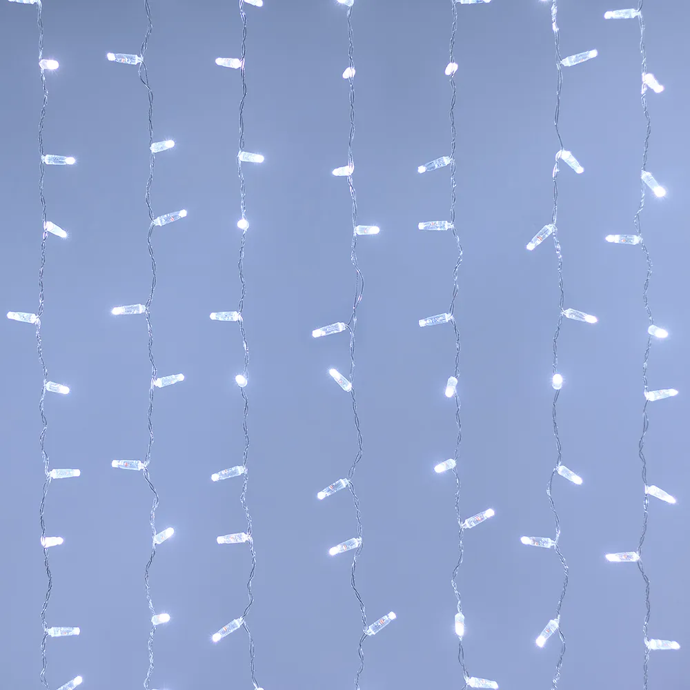 Светодиодная гирлянда ARD-CURTAIN-CLASSIC-2000x1500-CLEAR-360LED White (230V, 60W) (Ardecoled, IP65) - изображение товара